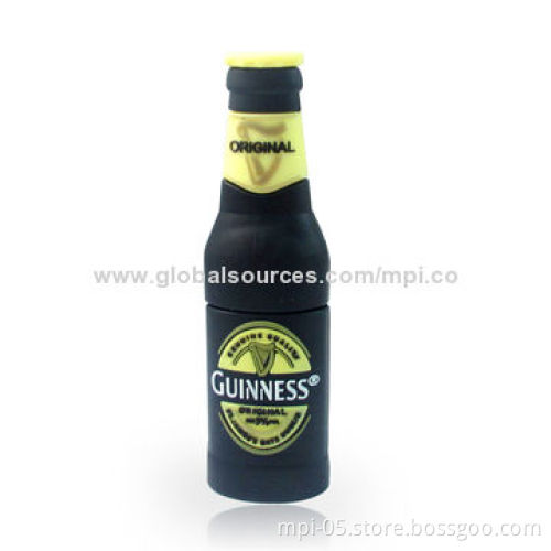 Popular promotion gift bottle USB flash drive